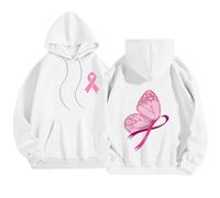 Générique Sweat a Capuche Ruban Rose Zippé Femme Oversize Polaire Homologué Pull Octobre Plaid Sweats À Garçon Veste Zippée Tee Shirt Sweater Noire