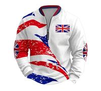 Générique Sweat À Col Rond pour Hommes Respirant Confortable Pull Top l'hiver Set-in Classic Sweat-Shirt Homme Bonhomme De Neige Humour Pulls Chemises Tactiques Manches Courtes