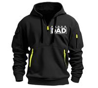 Générique Sweat Blanc Ado Moumoute Zip Gilet À Capuche Homme Pour Marque Vestes Poncho Streetwear Laine Doublé Legere Luxe Personnalisé Pull Zip Homme L