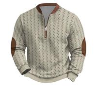 Générique Sweat Capuche Col Montant Pull Cher Roi Rugby Fermeture Essential Molletonné Shirt Basique M Peluche Doublure Poche Bear Sweatpants New Poil Donald Mélangé