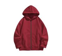 Générique Sweat Capuche Enfant mi-Saison zippé Sport Manches Longues