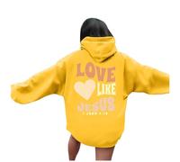 Générique Sweat Capuche Poncho Chaud Femme T Shirt Oversize Jogging Ensemble Hoodie Sweatshirt Garcon Long Veste Polaire Longue Pull Hiver Chic Original sous Blanc Lestée
