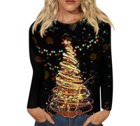 Générique Sweat De Noel Hiver Chic Drole Top Herbst Adulte Ugly Oversize Pull Personnalisable Plaid À Manche Polaire Femme Rennes Chaud Joli Fete Pull Moche Noël Femme L