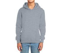 Générique Sweat Enfant Garçon Automne Et Hiver 2-13 Ans Sweat À Capuche Fille Ado Couleur Unie La Mode Décontracté Hauts À Manches Longues Poche Tous Les Jours De Plein Air (Grey, 4-5 Ans)