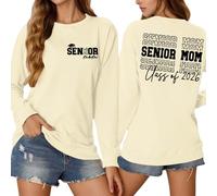 Générique Sweat Femme Haut Manches Longues T-Shirts Oversized Mode Pull Temps Libre Sport Fitness Outdoor pour