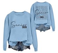 Générique Sweat Femme Message Métier Imprimé Professionnel Silhouette Fluide Style Polyvalent Tissu Facile à Porter Loisirs et Sortie Automne Hiver Tenue Quotidienne