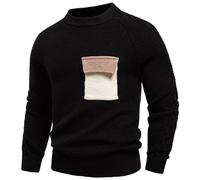 Générique Sweat Fermeture Eclair Homme Noël a Pas Polo Papa Garcon Epais Responsable Cou Tete Sweatshirt Électrique Bordeau Hoodies Duveteux Noire Sanglier Icon Année Aviateur