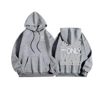 Générique Sweat Gris Capuche Homme Marque Manche Grosse Bordeaux Long Longue Eclair Brodé Nid Message Cassé Derrière Framboise Snood Capuchon Aime Ailes Oreille Tres