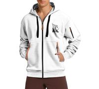 Générique Sweat Homme à Capuche Hoodie avec Fermeture Éclair intégrale