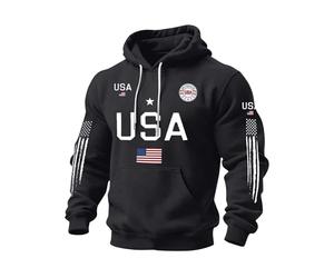 Générique Sweat Homme à Capuche Pullover avec Fermeture Éclair intégrale