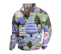 Générique Sweat Homme Capuche Pull Noel Pull Homme Capuche Pulls Moches De Noel Pull De Noel Homme Pull Noel Homme Pull Noel Personnalisable Pull Noel Homme Drole Pull+Noel+Homme (Bleu, XL)