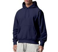 Générique Sweat Homme Capuche Sportswear Pull À Micro Fleece Facile d'entretien Sweat-Shirt Sweatshirt Molleton Extérieur Hoodie Col Montant Oversize Travail