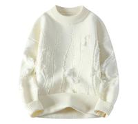 Générique Sweat Homme sans Capuche Pas Cher Marque Noel Rond Vert Alpaga Léger 4XL Zippe Cotelé Mort Le Valentin Fantaisie Raye Meilleur Cintré Nuage Squelette Un Pullovers