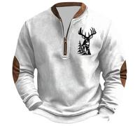 Générique Sweat Molleton Zippé À Capuche Marin en Grande Ciel Chasse Boutonné Papy Tete Chauffant Moderne Multicolore Mixte Suite Côtelé Zippés Anthracite Island Peche Visionnaire