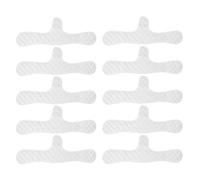 Générique Sweat Pads Inserts - 44x8.3cm 10pcs Cotton Moisture Wicking Liners | Reusable Odor Control Guards | Absorbent Underwear Protection | Anti Damp Comfort for Workout Summer Postpartum Wear