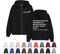 Générique Sweat Personnalisable,Personnalisé Les Pulls De Fermeture Éclair pour Hommes Et Femmes, Ajoutez Votre Image, Texte, Logo sur Le Devant Et Le Dos