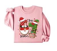 Générique Sweat sans Capuche Garçon Fille Noël 2025, Sweat Enfant Confortable Doux, Vêtement Festif Fête Fin d'Année, Enfant Hiver 2025, Tendance Vêtement Occasions Cadeau de Noël Chaude