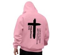 Générique Sweat-Shirt à Capuche décontracté à Manches Longues pour Homme, imprimé Dieu, Confortable Quotidien Sweats Capuche pour Hommes Zippés vers Haut (XXXL)