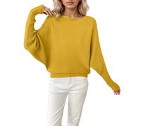 Générique Sweat-Shirt Chaud Femme Pull Chic et Elegant Pulls Over Tricoté Demi Saison Automne Sweatshirts Manche Longue T-Shirt Manches Longues pour Quotidien Bureau Polyvalent