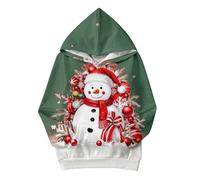 Générique Sweat-Shirt Fille à Manches Longues avec Motif Célèbre de Rennes pour Célébrer Les Fêtes de Noël en Toute Convivialité Familiale (Green, 4-5 Years)