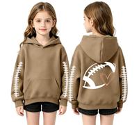 Générique Sweat-Shirt Halloween Fille 2027 Citrouille Mignon Oversize Polaire Douce Fermeture Eclair Integrale Orange Poche Cosplay (Orange, 7-8 Years)
