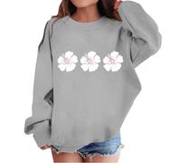 Générique Sweat-Shirt/Sweater Enfant Unisexe Manches Longues Décontracté à Col Rond Chemise de sous-vêtement Pullover Doux et Respirants Couleur Unie T Shirt Manche mi Longue Enfant Fille