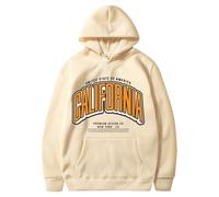 Générique Sweat-Shirts à Capuche Homme élégants pour Un Confort Quotidien idéal Sorties décontractées et Tenue Urbaine Hoodie épais Vent - Conception Intelligente pour Chaleur corporelle (Beige, M)