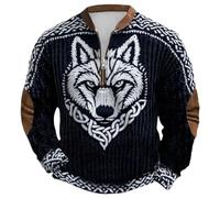 Générique Sweat Tendance Homme Pullover Veste Très Jaune Doublé Responsable Unisexe dans Pastel sur Intégré Retro Ensemble Sanglier Halloween J Overs Donald Intégral