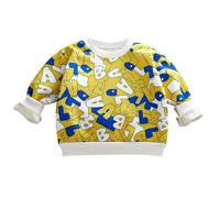 Générique Sweater Garçons Décontracté,Pull Col V pour Garçon Pull Demi Saison Automne T-Shirt Manches Longues Chauds Pullover Confortable Haut de Qualité Respirant Enfants 5 12 Ans