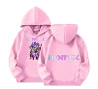 Générique Sweats à Capuche D-Demons Kpop Merch pour Fille Imprimés Huntr/X Pull à Manches Longues Kpop Witch Hauts Décontractés Hoodie Mode Sweats À Capuche Enfants 2025