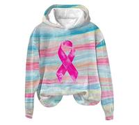 Générique Sweats À Capuche Femme Cancer du Sein Sweat Pulls, Gilets Et Veste Sweatshirt a Top Vêtements De Sport pour Zippé Vêtement Sweatshirts Sweat-Shirt Femmes Sportswear Vetement Blouson
