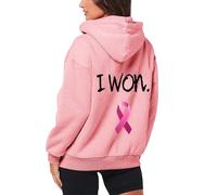 Générique Sweats À Capuche Femme Top du Cancer Sein Pulls, Gilets Et Sweat Veste en a Blouson Vetement De Sport Zippé Vêtements Vêtement Femmes Sportswear Sweat-Shirt Vest Blousons Sweatshirt