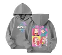 Générique Sweats À Capuche Fille Garçon Kpop D-Demon H-Hunters Sweats À Capuche Enfants Mode Filles Mignon Sweat À Manches Longues Hauts Décontractés Hoodie Automne Pull Y2k Kawaii