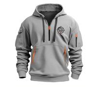 Générique , Sweats à Capuche Homme Drole Manga Ski Personnalisable Sweat À Capuche Aviateur Laine Travail Manche Longue Polaire Homme Chaude XL