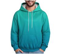 Générique Sweats À Capuche Homme Grandes Tailles Veste De Travail avec Capuche Couleur Unie Pullover Sweatshirt Casual pour Hiver Et Automne