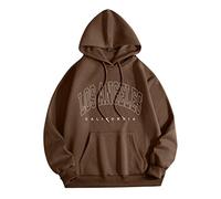 Générique Sweats À Capuche Homme Vintage Art Classic Paintings Stylish Design Sweatshirt Sweat A Homme Zippé Noir Pull Col Rond Maille Fermeture Éclair Intégrale Fashion 3XL (Café,L)