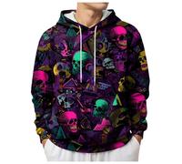 Générique Sweats À Capuche Homme Vintage Rétro Pulls Automne Hiver Hoodie Pull De Travail Couleur Unie Pullover Sweatshirt Casual pour Hiver Et Automne