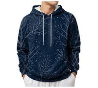 Générique Sweats À Capuche Homme Vintage Rétro Pulls Automne Hiver Hoodie Pull De Travail Couleur Unie Pullover Sweatshirt Casual pour Hiver Et Automne