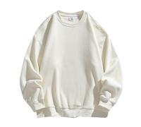 Générique Sweats Homme - Pull à Col Roulé Pour Hommes Ample DéContracté Couleur Unie Polaire Sans Capuche Mode Automne Et Hiver Pull Humour