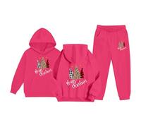 Générique Sweats sans Capuche Enfant Noël Quatre Saisons 2-12 Ans Sweat-Shirt GarçOn Chic Festival Mignon Dessins AniméS ImpriméS Personnalité Hauts Manches Longues DéContracté Ample (6-7 Ans)