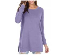 Générique Sweatshirts Femme Sweatshirt Casual T-Shirts Sweat Oversized col Rond Sportwear Basic Style Mix Sport Veste Hoodie