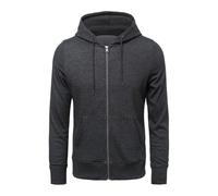 Générique Sweet Homme à Capuche - Pull Homme Capuche Fermeture Éclair Couleur Unie Décontracté Lâche Sweat-Shirt Moderne Quotidien