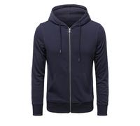 Générique Sweet Homme à Capuche - Pull Homme Capuche Fermeture Éclair Couleur Unie Décontracté Lâche Sweat-Shirt Moderne Quotidien