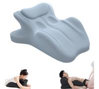 Générique Sweet Spot Pillow, 27° Angle Perfect Position, Strong Load-Bearing Capacity, Soft Space Memory Foam Material, Ergonomic Posture Support, Save Effort and Focus More (Blue)