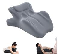 Générique Sweet Spot Pillow, 27° Angle Perfect Position, Strong Load-Bearing Capacity, Soft Space Memory Foam Material, Ergonomic Posture Support, Save Effort and Focus More (Gray)