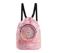 Générique Swim Bag, Cartoon Bags, Dry Wet Separation, Waterproof Adjustable Drawstring, Beach Bag For Ideal Sport, Swimming, Travel, Fitness, Swimmers Use, 14.2 X 9.8 X 5.1inch