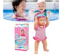 Générique Swimming Baby Doll for Pool,2025 New Packaging Waterproof Swimmer Baby Doll with Movable Joints,Backstroke Swimming Electric Water Baby for Pool,for Pools/Bathroom Play (A)