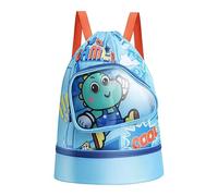 Générique Swimming Bag For Kids - Waterproof Twill | Beach Bag Large | Capacity | Water Play Clothes Storage Swimming Backpack For Boy Girl Kids With Independent Shoe Compartment