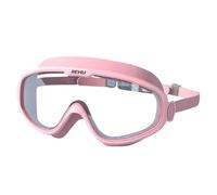 Générique Swimming Goggles - ABS Anti Fog Big Frame, Waterproof Clear Lens Swim | UV Protection Swim Eyewear, Comfortable Silicone Seal Goggles For Men Women Pool Open Water Use