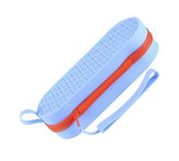 Générique Swimming Goggles Case - Silicone 19.5x7.5x7.5cm | Waterproof Zipper Eyeglass Storage Box, Portable With Drain Hole | Protective Case For Diving Pool Ski Snow Goggles Women Travel Use